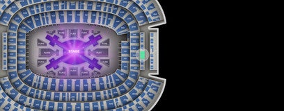 Seat view from Mezzanine