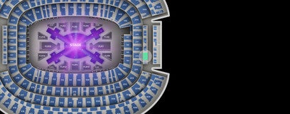 Seat view from Mezzanine