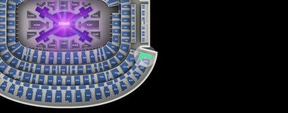 Seat view from Upper