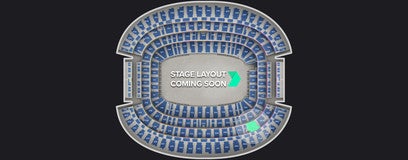 Seat view from Mezzanine