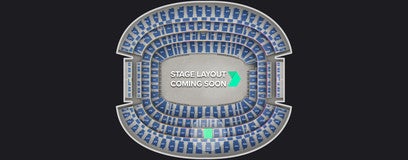 Seat view from Mezzanine