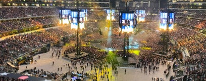 Seat view from Mezzanine