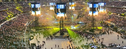 Seat view from Mezzanine