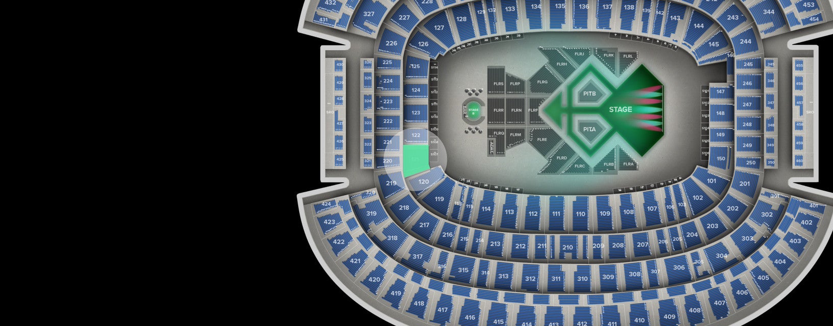 Seat view from Lower