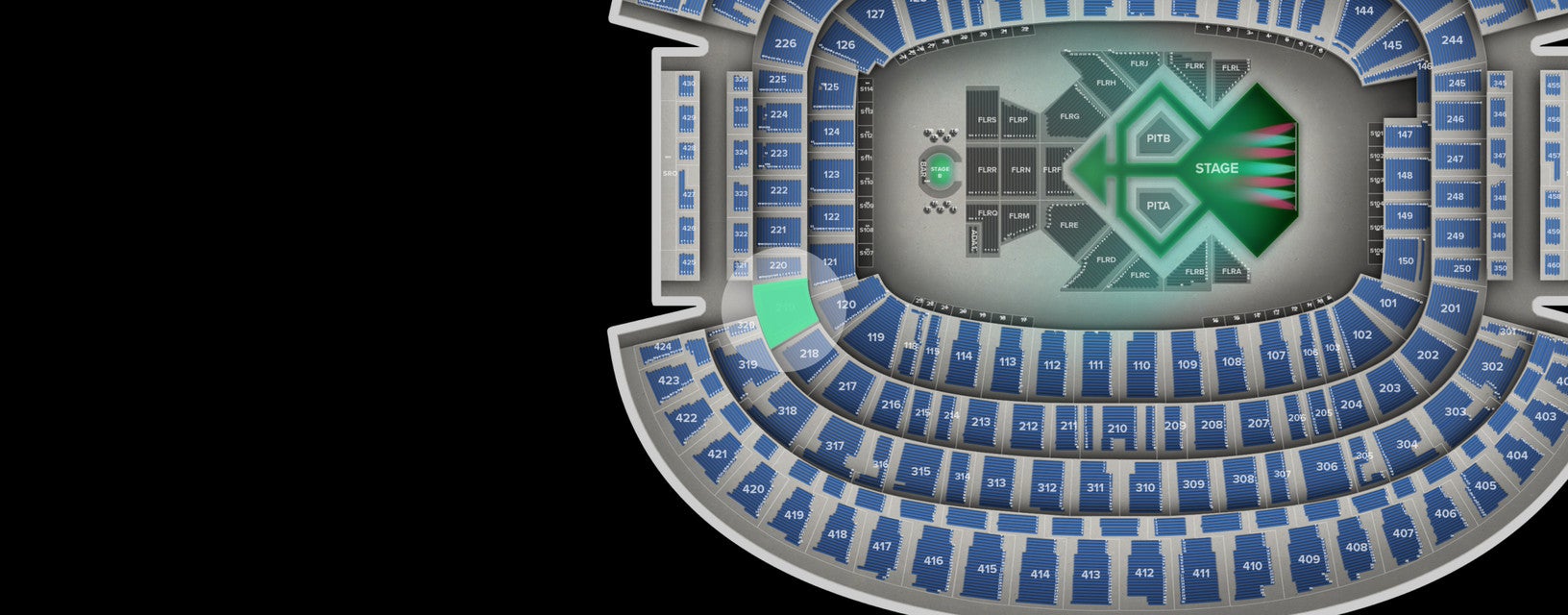 Seat view from Main