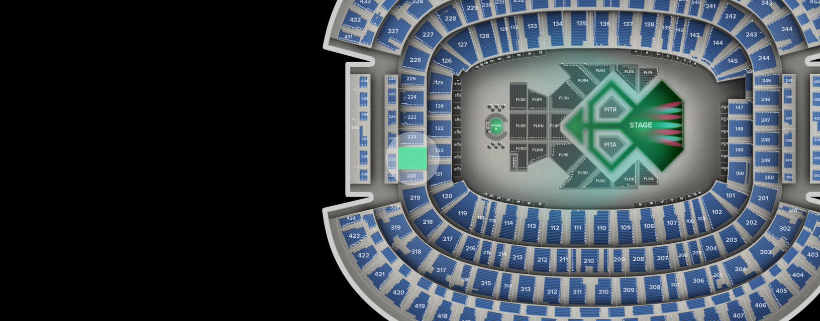 Seat view from Main