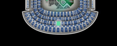 Seat view from Mezzanine