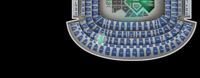 Seat view from Mezzanine