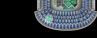 Seat view from Mezzanine