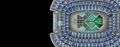 Seat view from Mezzanine