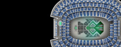 Seat view from Mezzanine