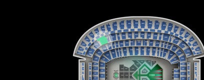 Seat view from Mezzanine