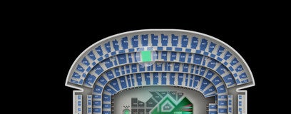 Seat view from Mezzanine