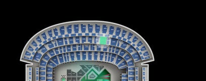 Seat view from Mezzanine