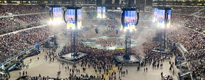 Seat view from Mezzanine