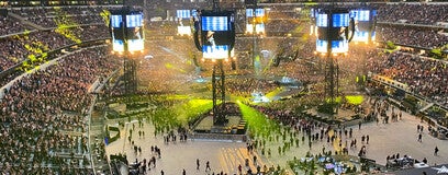 Seat view from Mezzanine