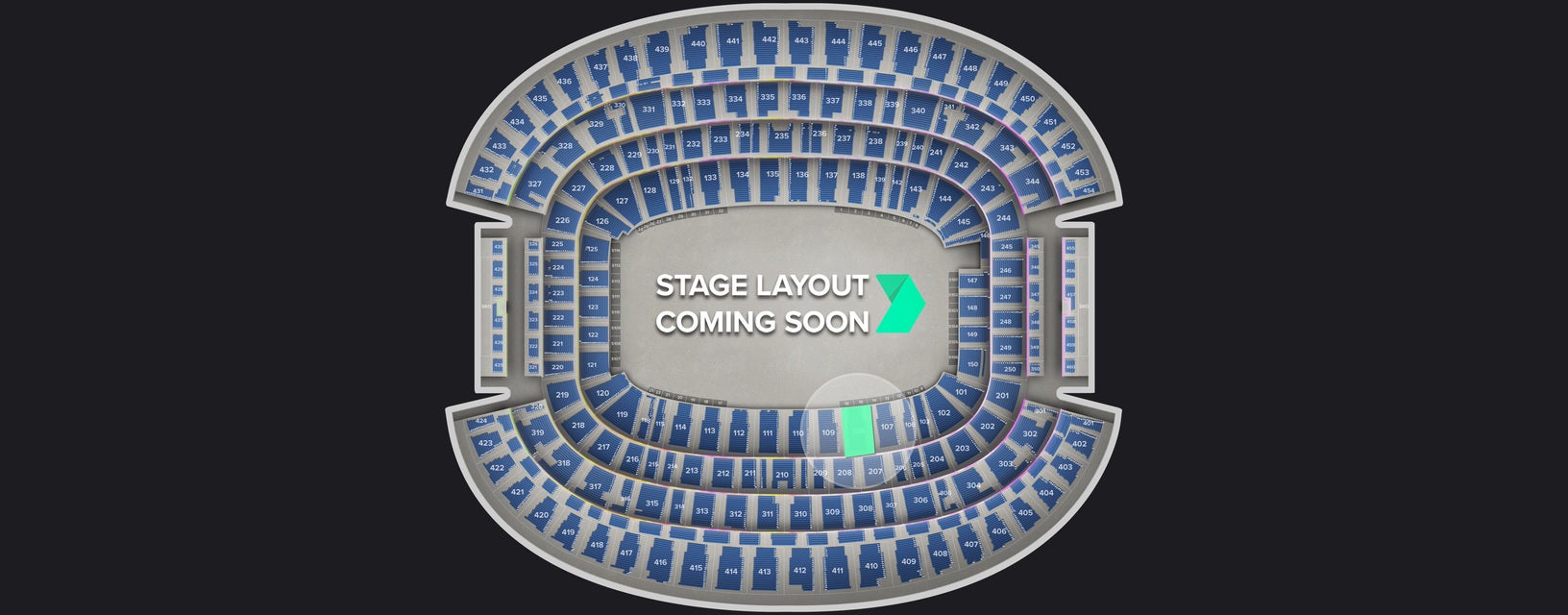 Seat view from Lower