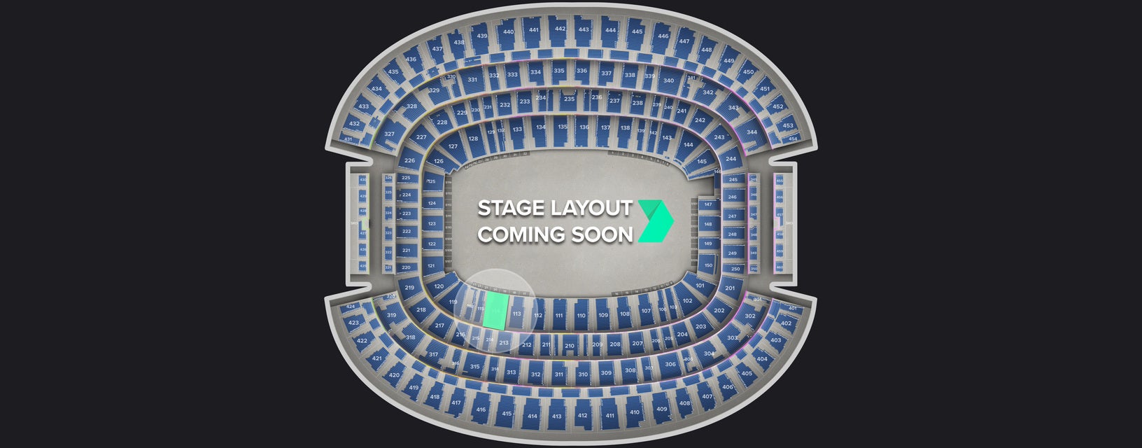 Seat view from Lower