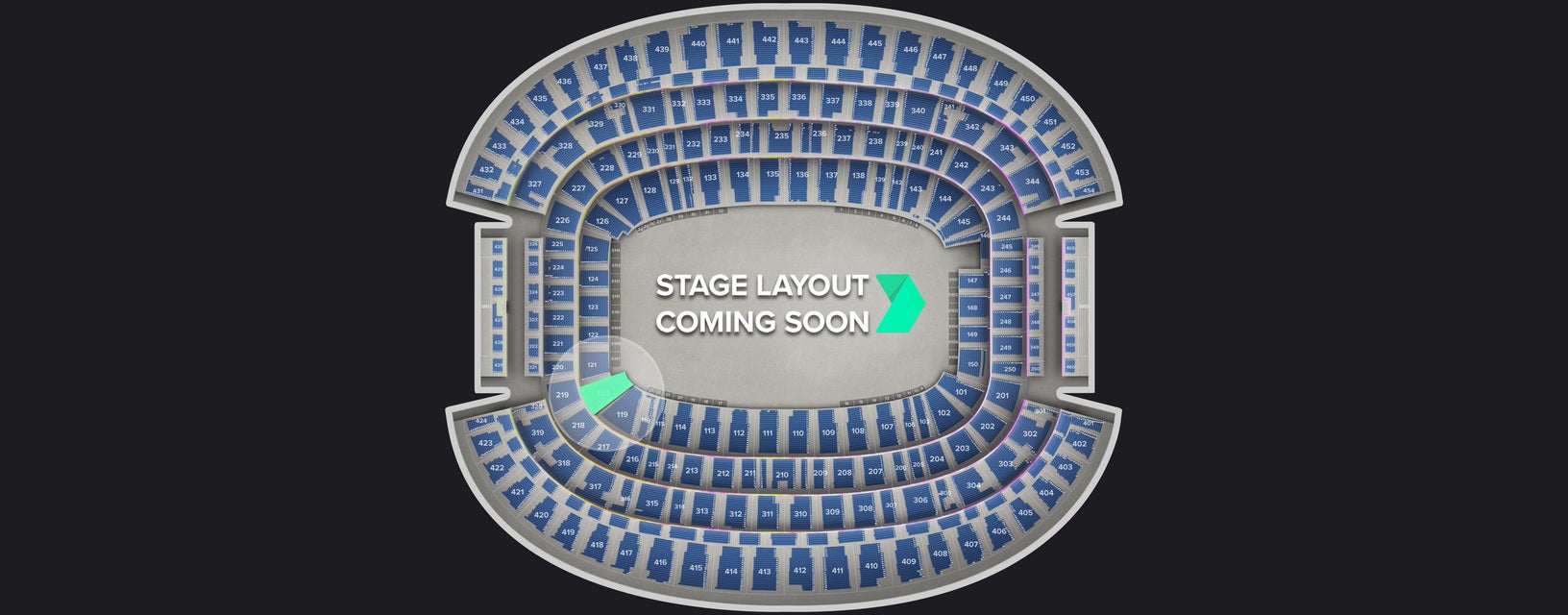 Seat view from Lower