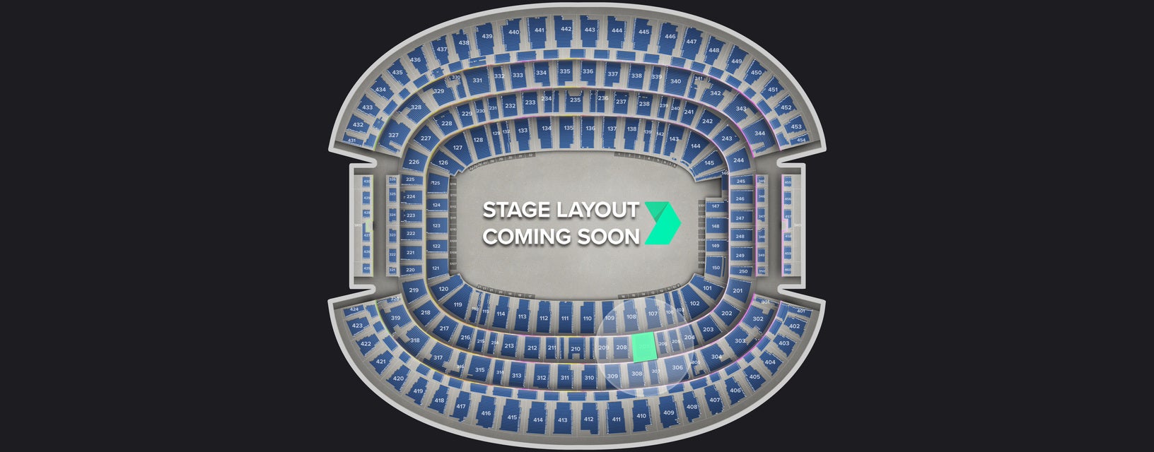 Seat view from Main