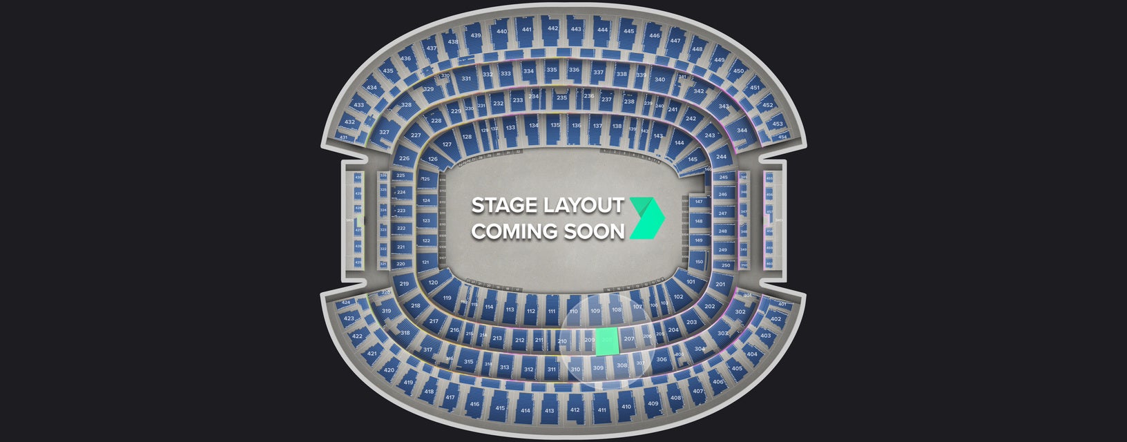 Seat view from Main