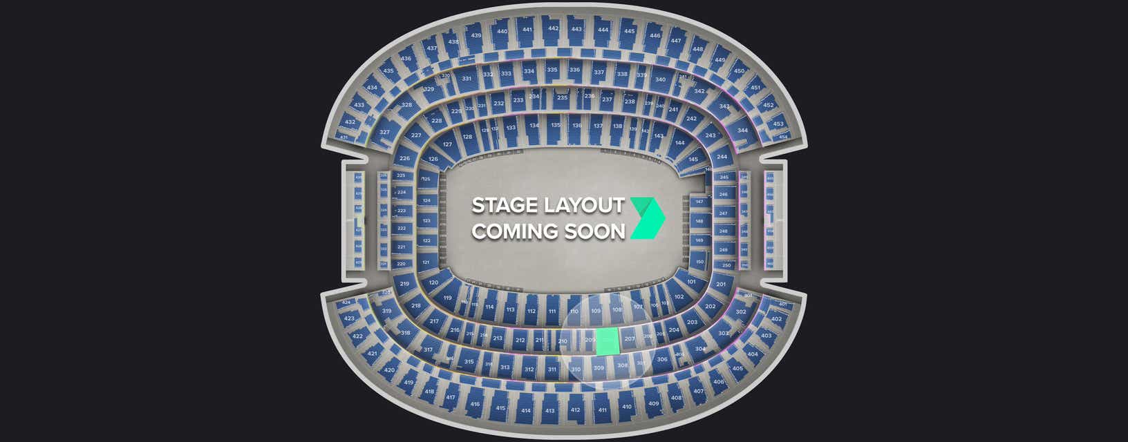 Seat view from Main