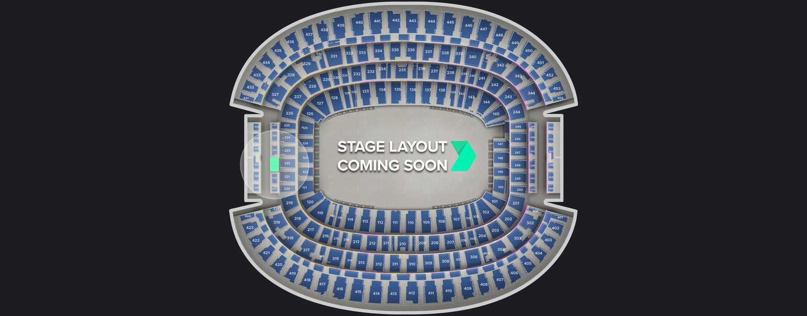 Seat view from Mezzanine