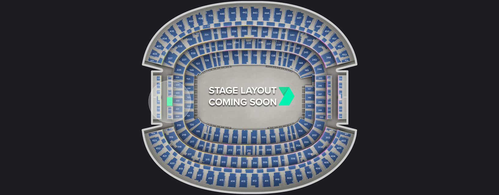 Seat view from Mezzanine