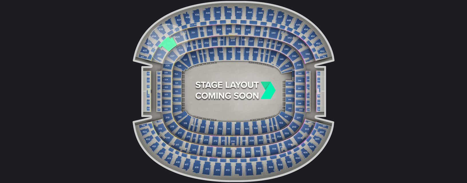 Seat view from Mezzanine