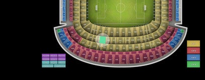 Seat view from Main