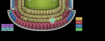 Seat view from Mezzanine