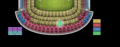 Seat view from Mezzanine