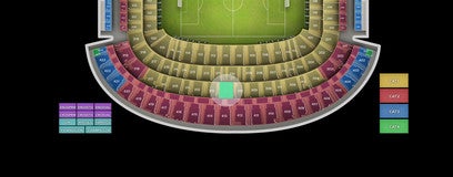 Seat view from Mezzanine