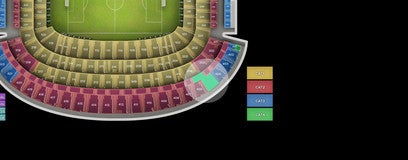 Seat view from Upper