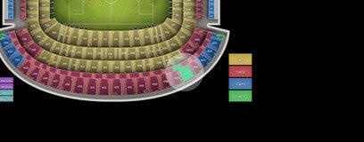 Seat view from Upper