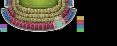 Seat view from Upper