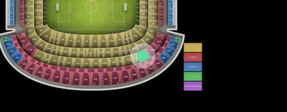 Seat view from Mezzanine