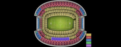 Seat view from Mezzanine