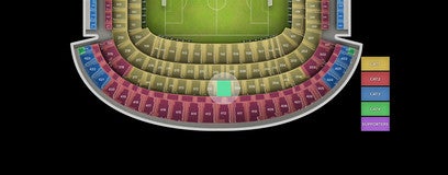 Seat view from Mezzanine