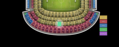 Seat view from Mezzanine