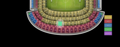 Seat view from Mezzanine