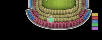 Seat view from Mezzanine