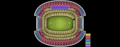 Seat view from Mezzanine