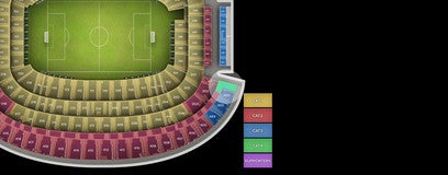 Seat view from Upper