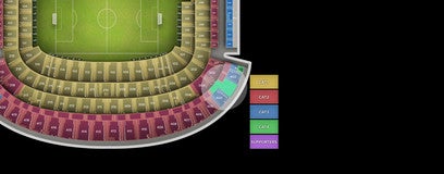 Seat view from Upper