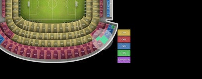 Seat view from Upper