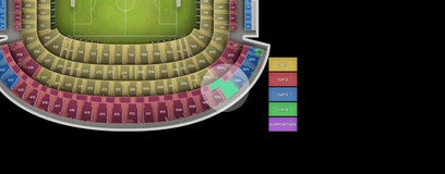 Seat view from Upper