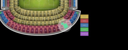 Seat view from Upper