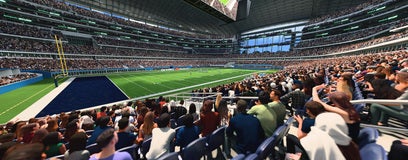 Seat view from Club Hall of Fame