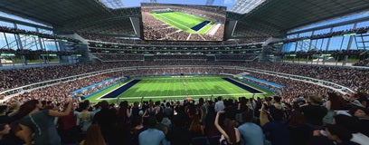 Seat view from Club Mezzanine